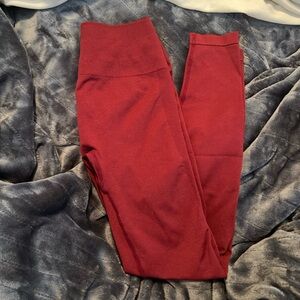 Aurola- Vibrant Red Leggings